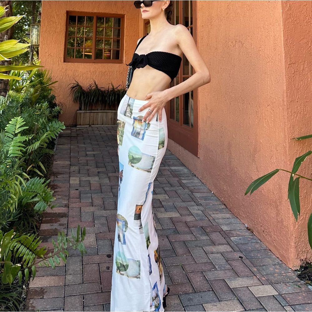 Print Mesh Maxi - Picture 2 of 3